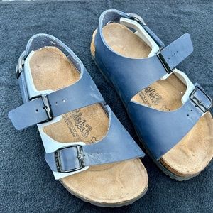 BIRKENSTOCK BIRKIS SANDALS BIRKI’S 36 SZ 5 Blue Multi